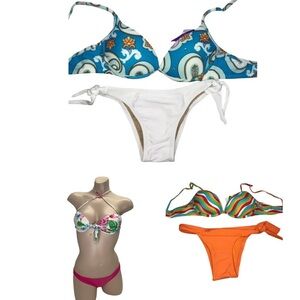 Recco Brazilian Bikini Size Large New With Tags
